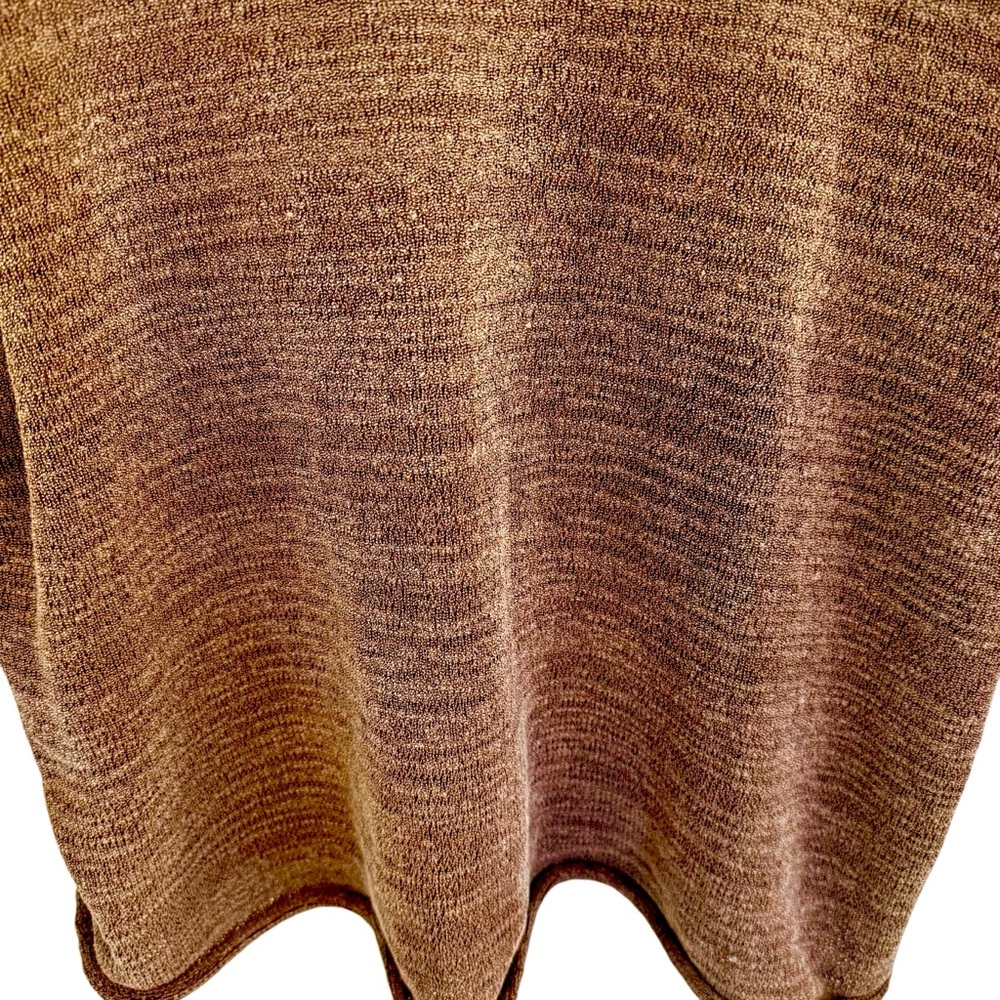 DKN Transfer Rib Women's V-Neck Brown Sweater Size M - Picture 4 of 12